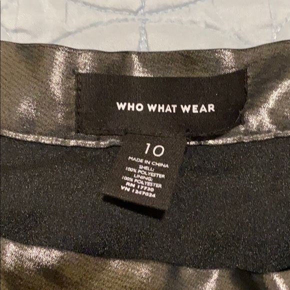 Silver Midi Skirt - Picture 6 of 8